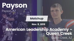 Matchup: Payson vs. American Leadership Academy - Queen Creek 2019