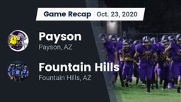 Recap: Payson  vs. Fountain Hills  2020