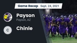 Recap: Payson  vs. Chinle 2021