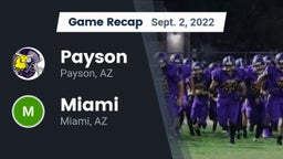 Recap: Payson  vs. Miami  2022
