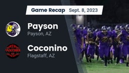 Recap: Payson  vs. Coconino  2023