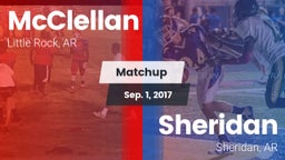 Matchup: McClellan vs. Sheridan  2017