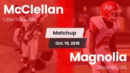 Matchup: McClellan vs. Magnolia  2018
