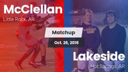 Matchup: McClellan vs. Lakeside  2018