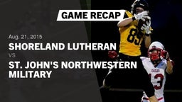 Recap: Shoreland Lutheran  vs. St. John's Northwest 2015