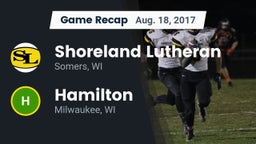 Recap: Shoreland Lutheran  vs. Hamilton  2017