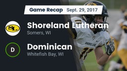 Recap: Shoreland Lutheran  vs. Dominican  2017