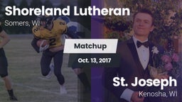 Matchup: Shoreland Lutheran vs. St. Joseph  2017