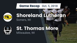 Recap: Shoreland Lutheran  vs. St. Thomas More  2018