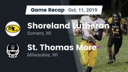 Recap: Shoreland Lutheran  vs. St. Thomas More  2019