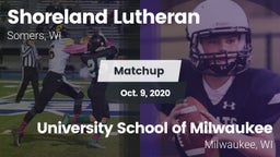 Matchup: Shoreland Lutheran vs. University School of Milwaukee 2020