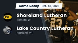 Recap: Shoreland Lutheran  vs. Lake Country Lutheran  2023