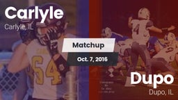 Matchup: Carlyle vs. Dupo  2016