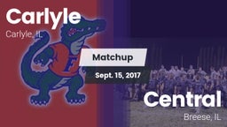 Matchup: Carlyle vs. Central  2017