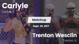 Matchup: Carlyle vs. Trenton Wesclin  2017