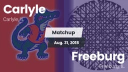 Matchup: Carlyle vs. Freeburg  2018