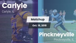 Matchup: Carlyle vs. Pinckneyville  2018