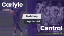 Matchup: Carlyle vs. Central  2019