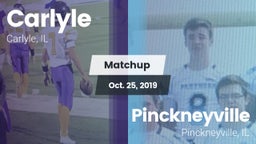 Matchup: Carlyle vs. Pinckneyville  2019