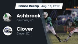 Recap: Ashbrook  vs. Clover  2017