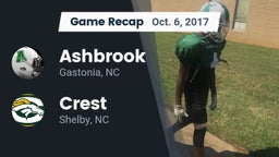 Recap: Ashbrook  vs. Crest  2017