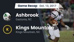 Recap: Ashbrook  vs. Kings Mountain  2017