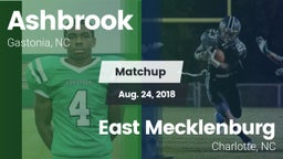 Matchup: Ashbrook vs. East Mecklenburg  2018