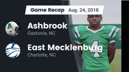 Recap: Ashbrook  vs. East Mecklenburg  2018