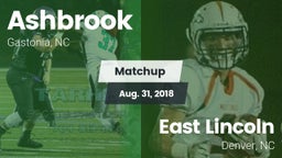 Matchup: Ashbrook vs. East Lincoln  2018