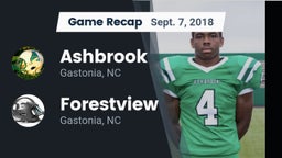Recap: Ashbrook  vs. Forestview  2018