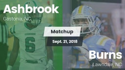Matchup: Ashbrook vs. Burns  2018