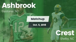 Matchup: Ashbrook vs. Crest  2018