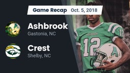 Recap: Ashbrook  vs. Crest  2018
