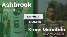 Matchup: Ashbrook vs. Kings Mountain  2018
