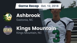Recap: Ashbrook  vs. Kings Mountain  2018