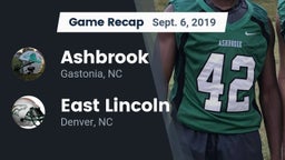 Recap: Ashbrook  vs. East Lincoln  2019