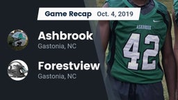 Recap: Ashbrook  vs. Forestview  2019