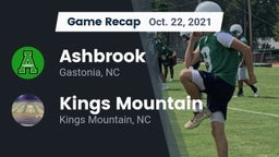Recap: Ashbrook  vs. Kings Mountain  2021