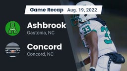 Recap: Ashbrook  vs. Concord  2022