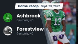Recap: Ashbrook  vs. Forestview  2022