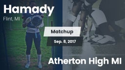 Matchup: Hamady vs. Atherton High MI 2017
