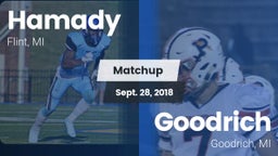 Matchup: Hamady vs. Goodrich  2018