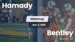 Matchup: Hamady vs. Bentley  2018