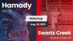 Matchup: Hamady vs. Swartz Creek  2019