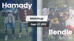 Matchup: Hamady vs. Bendle  2019