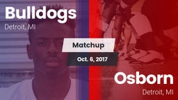 Matchup: Bulldogs vs. Osborn  2017