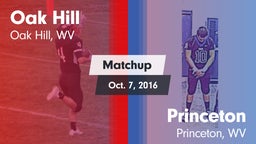 Matchup: Oak Hill vs. Princeton  2016
