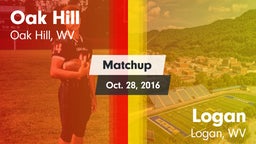 Matchup: Oak Hill vs. Logan  2016