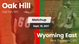 Matchup: Oak Hill vs. Wyoming East  2017