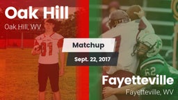 Matchup: Oak Hill vs. Fayetteville  2017